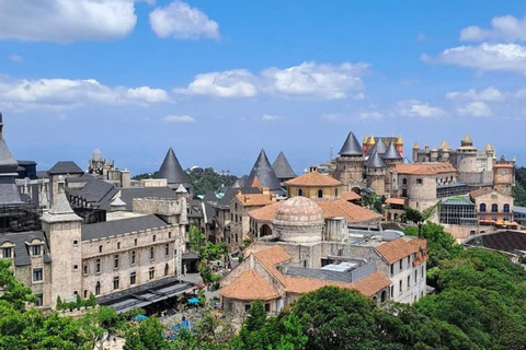 Świetna wycieczka do Złotego Mostu i wzgórz BaNa z Da Nang/Hoi An