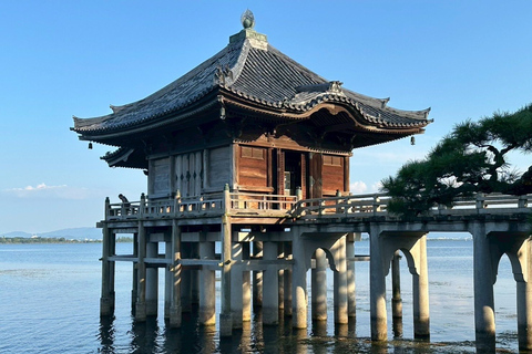 Lake Biwa & Omi Hachiman Day Tour from Osaka or Kyoto Departure from Osaka