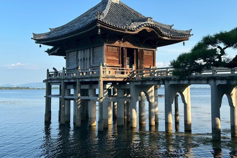 Lake Biwa & Omi Hachiman Day Tour from Osaka or Kyoto Departure from Osaka