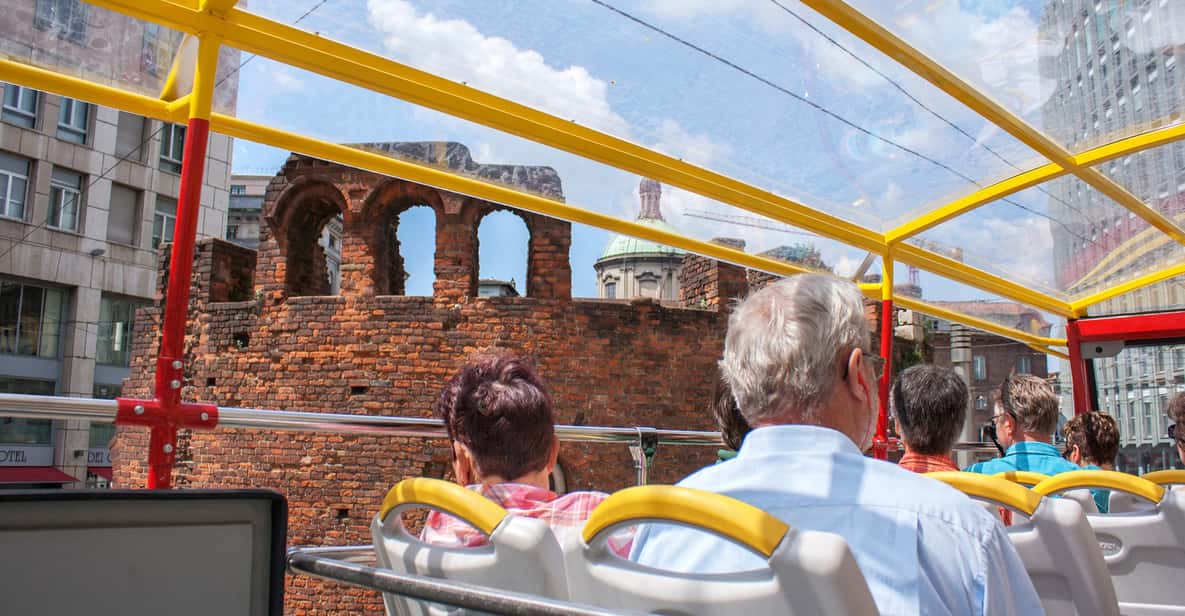 Milan Hop-on Hop-off Bus Tour: 72, 48-Hour or 1 Day Ticket