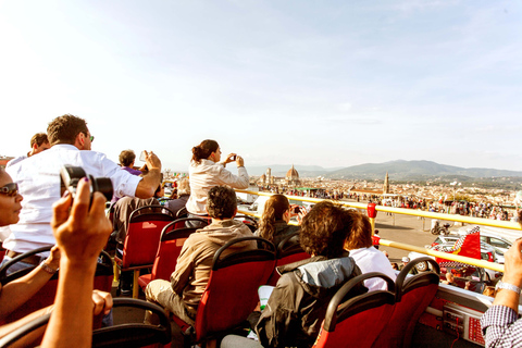 Florence: Hop-on Hop-off Bus Tour: 24, 48 or 72-Hour Ticket3-Day Ticket