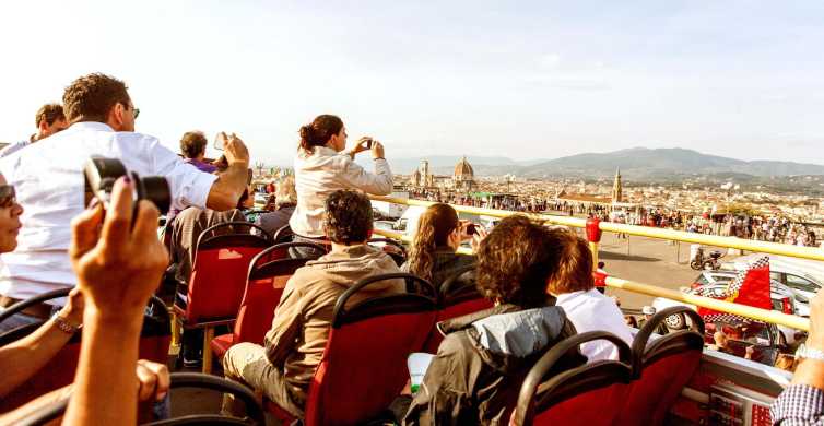 Florence: hop on, hop off-bustour: ticket voor 24, 48 of 72 uur