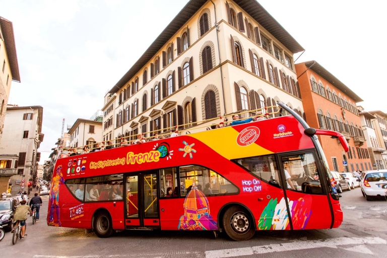 Florence: 24-, 48- of 72-uursticket hop on, hop off-bustourTicket voor 3 dagen