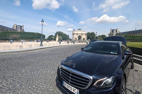 Paris: Private Tour by Chauffer-Driven Car 12 hours