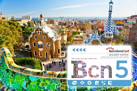 Barcelona Card: 3-, 4-, eller 5-dages kort med entré til 25 museer og gratis offentlig transport