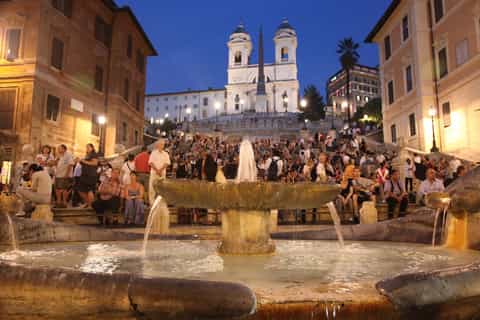 Best of Rome Night Tour with Italian Aperitivo