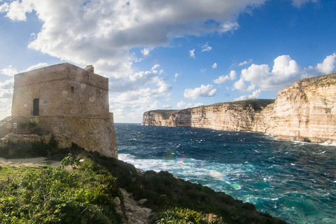 Depuis Malte : Gozo 4x4 Buggy Tour avec déjeuner et transfertsAvec personnel accompagnant parlant polonais