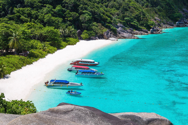 Phuket/Khaolak : excursion en catamaran à grande vitesse dans les îles Similan