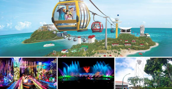 Sentosa Day-to-Night Guided Tour Featuring 5 Attractions