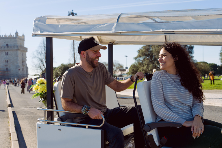 Lisbon Private Tuk Tuk City Tour with Expert Guide 3.5H Old Town & Belem Full Experience
