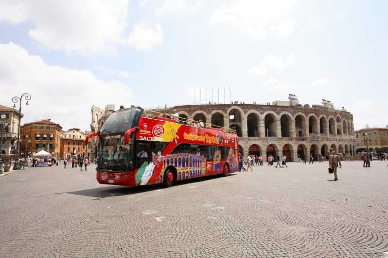 Verona: 24- eller 48-timers billett til hopp på hopp av-buss