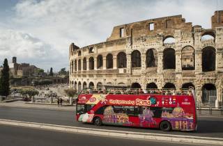 Rom: Hop-on-Hop-off-Bustour und Eintrittskarte für das Kolosseum