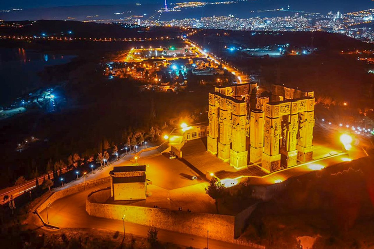 Tbilisi Night Tour:Chronicles at Night & Hidden Holy Trinity Transfer to Holy Trinity