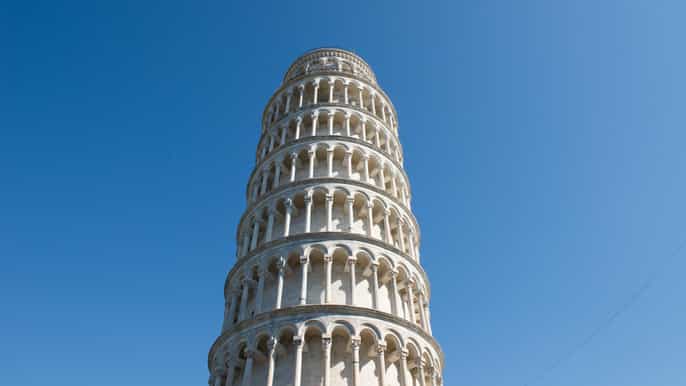 tour di pisa e della torre pendente da firenze