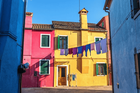 Die Inseln von Venedig: Murano Glas &amp; Burano Farben Geführte Besichtigung