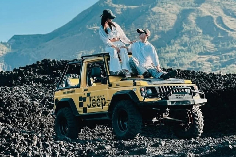 Bali: Mount Batur Sunrise Jeep with Black Lava & Breakfast Bali: Mount Batur Sunrise Jeep with Black Lava & Breakfast