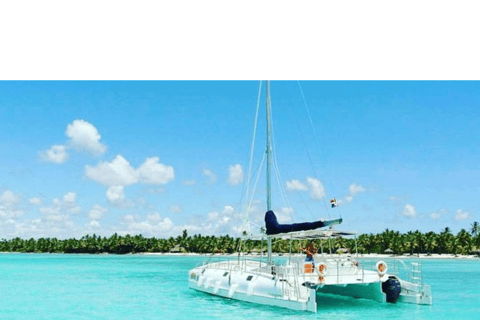 Punta Cana: Viagem de 1 dia à Ilha Saona com um cruzeiro de catamarã