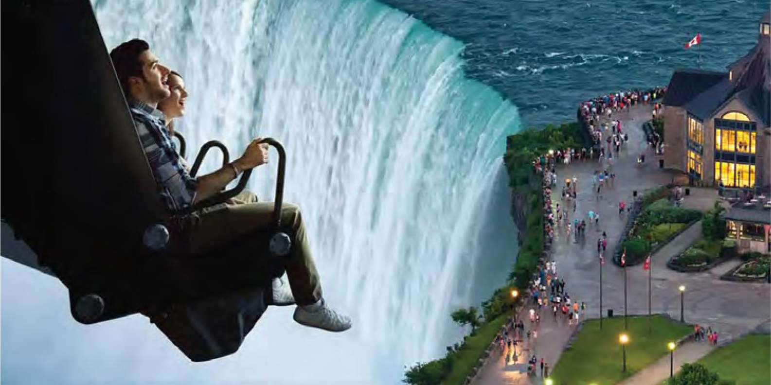 Journey Behind the Falls — tunnels and observation decks behind Horseshoe Falls, Niagara — image 9
