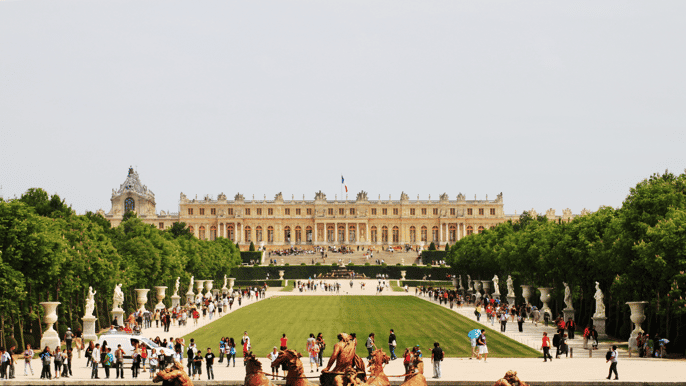 depuis paris visite à vélo des jardins de versailles