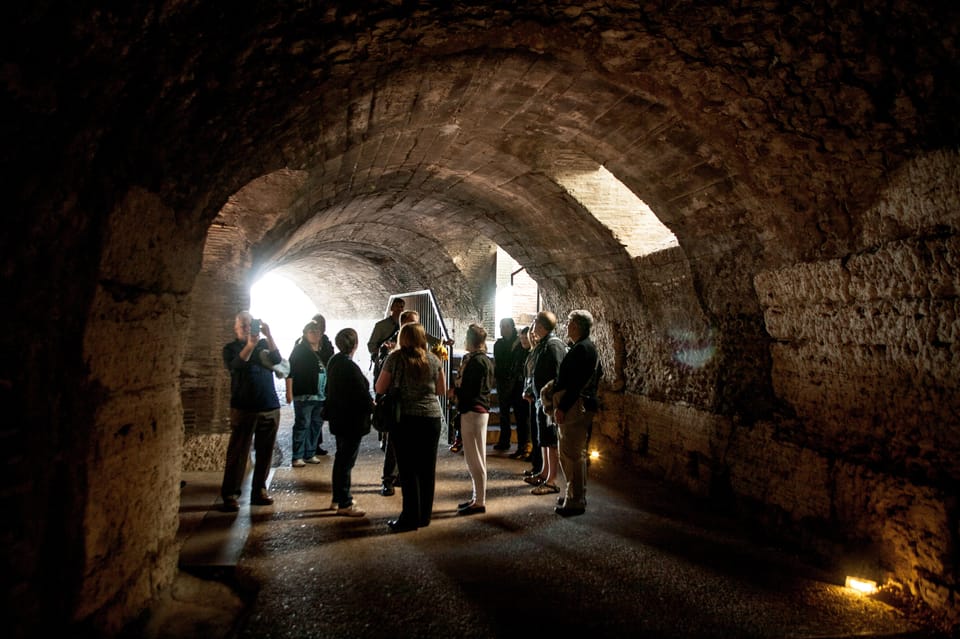 Colosseum Underground: Priority Access Guided Tour | GetYourGuide