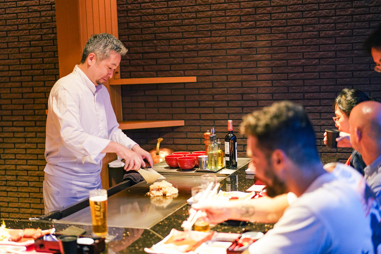 Visite gastronomique à Tokyo avec dégustation de bœuf Wagyu et de sakéVisite de Ginza Wagyu et Sake