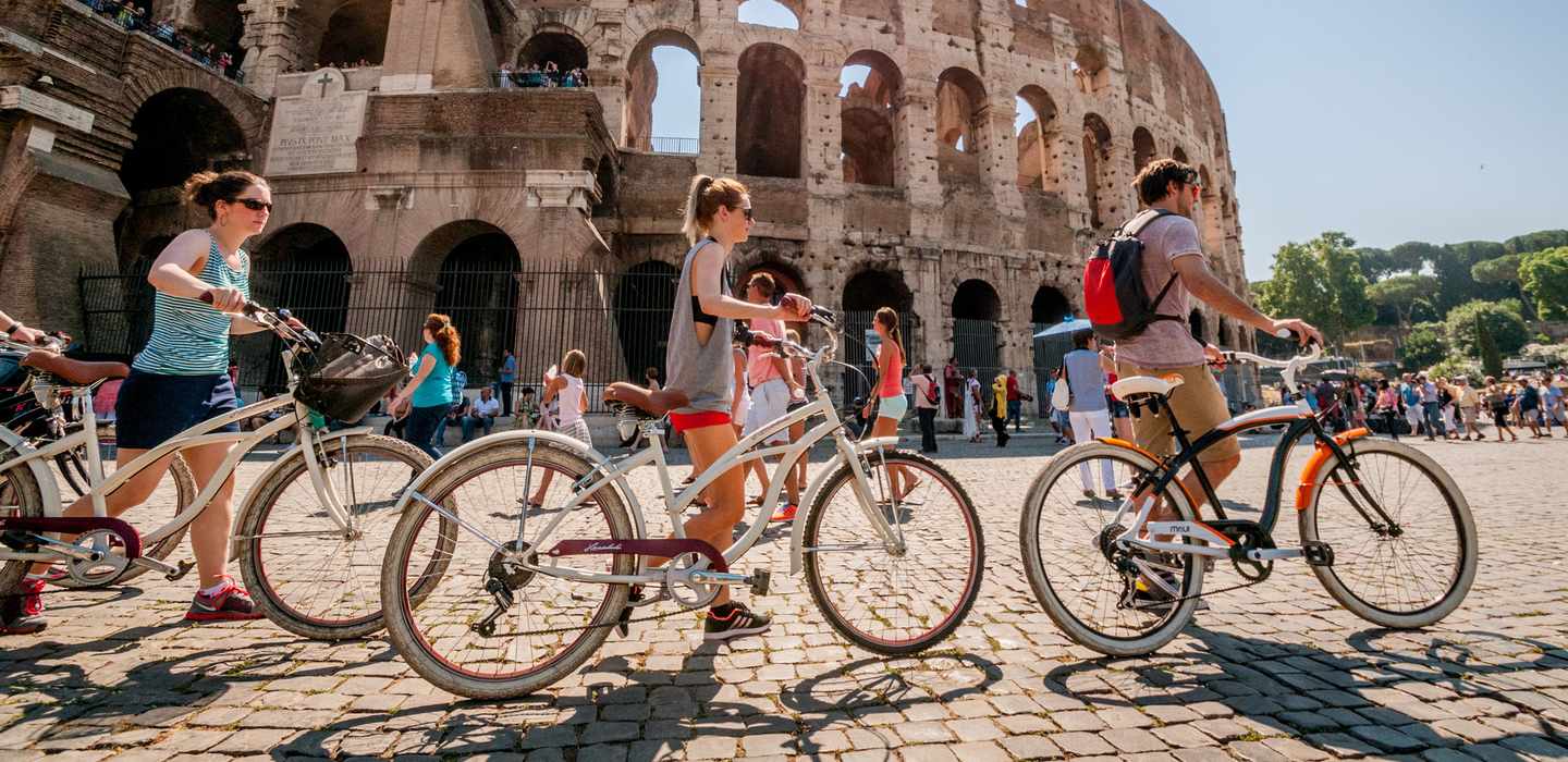 Rom: Geführte Highlights-Tour mit Standard- oder E-Bike Rom: Geführte Highlights-Tour mit Standard- oder E-Bike