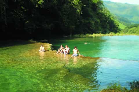 guatemala natural park of semuc champey