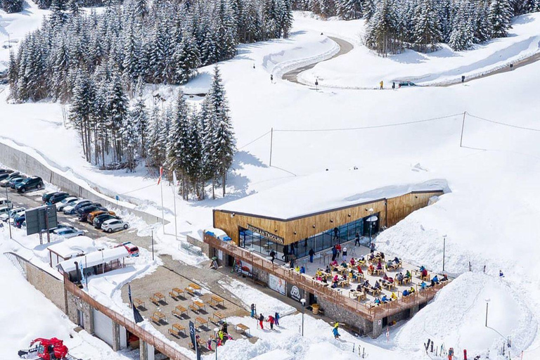 Desde Budva: Excursión de un día de esquí y aventura invernal en Kolasin