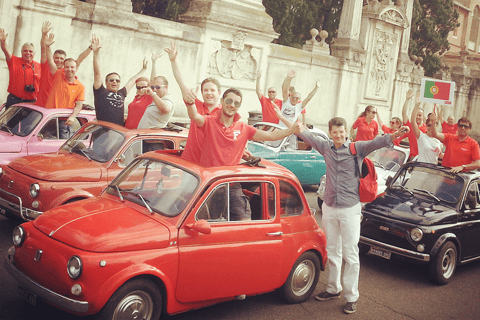 Rome: tour per Vintage Fiat 500Rome: 3 uur durende tour per Vintage Fiat 500