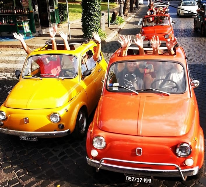 Auto d'epoca a noleggio a Taormina Fiat 500