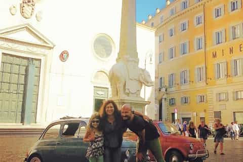 Rome Driving Tour By Vintage Fiat 500