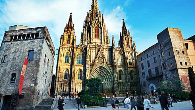 barcelona picasso gothic quarter vr guided walking tour