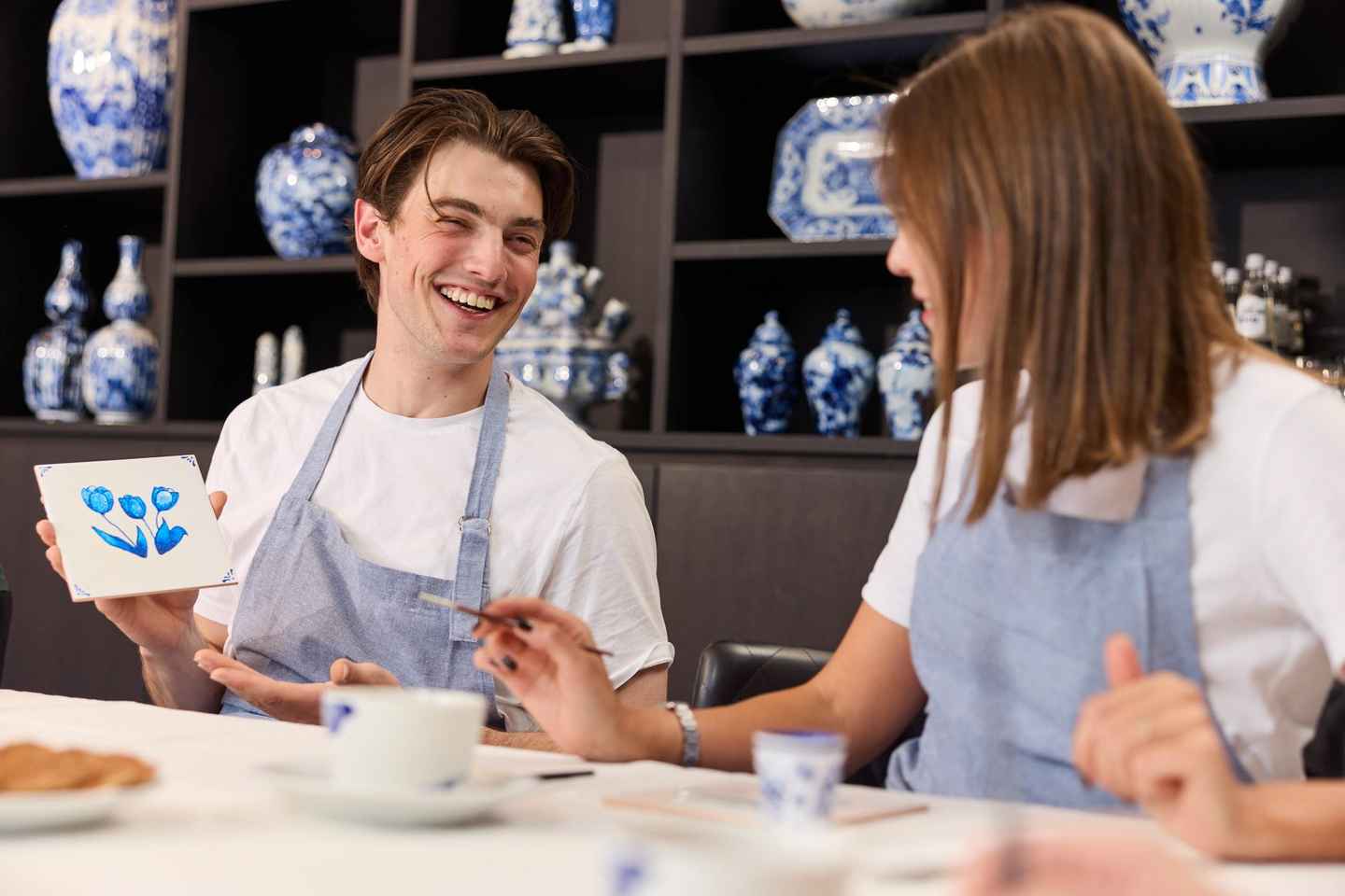 Amsterdam: Traditional Dutch Blue Tile Painting Workshop