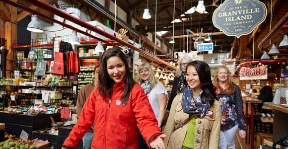 Vancouver: Granville Island Markttour mit Verkostungen