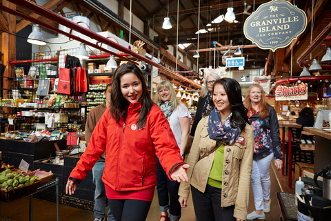 Acceso VIP Tour gastronómico a pie por el mercado de Granville Island