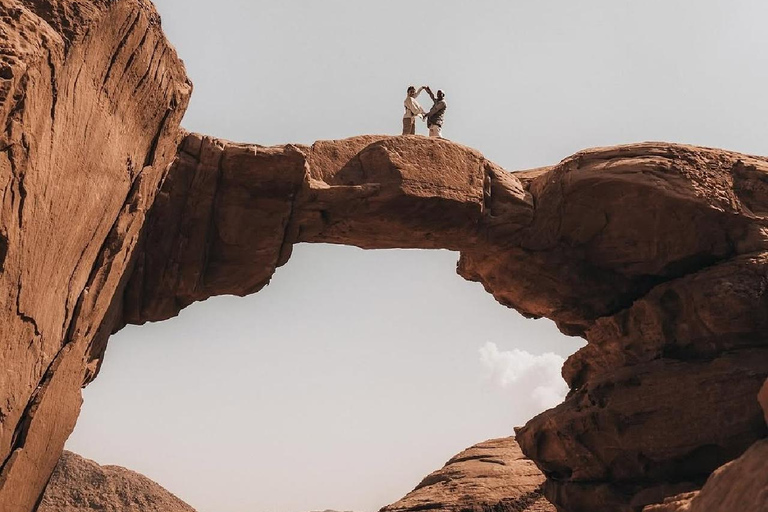 Wadi Rum: 2-Day Desert Tour with Camp, Meals, & Guide