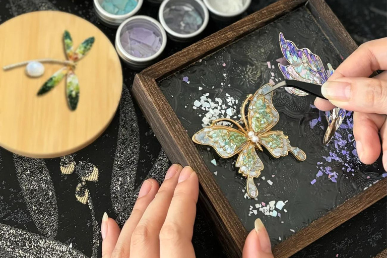 Shanghai: Shell Inlaying Jewelry Workshop with Pickup