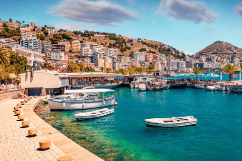 Desde Tirana/Durres: Excursión de un día a Saranda, Ksamil y ButrintiTour privado