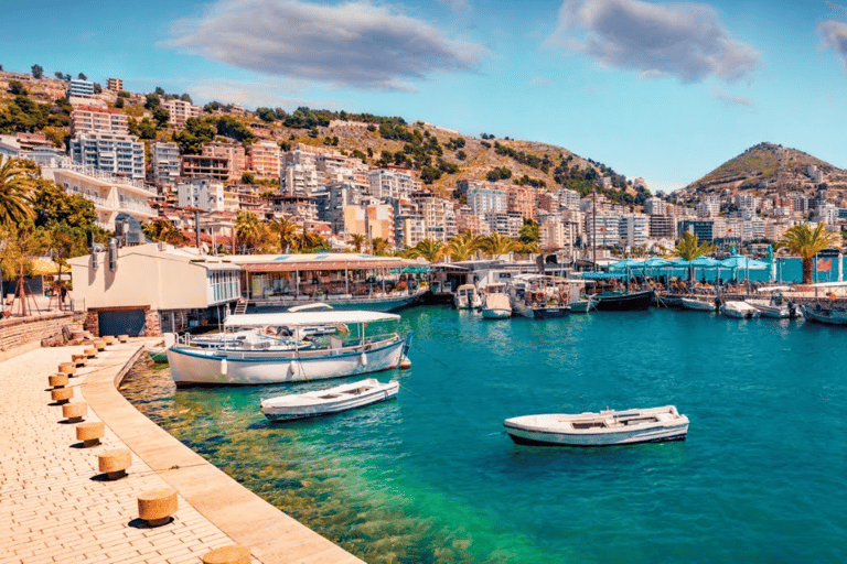 Desde Tirana/Durres: Excursión de un día a Saranda, Ksamil y ButrintiTour privado