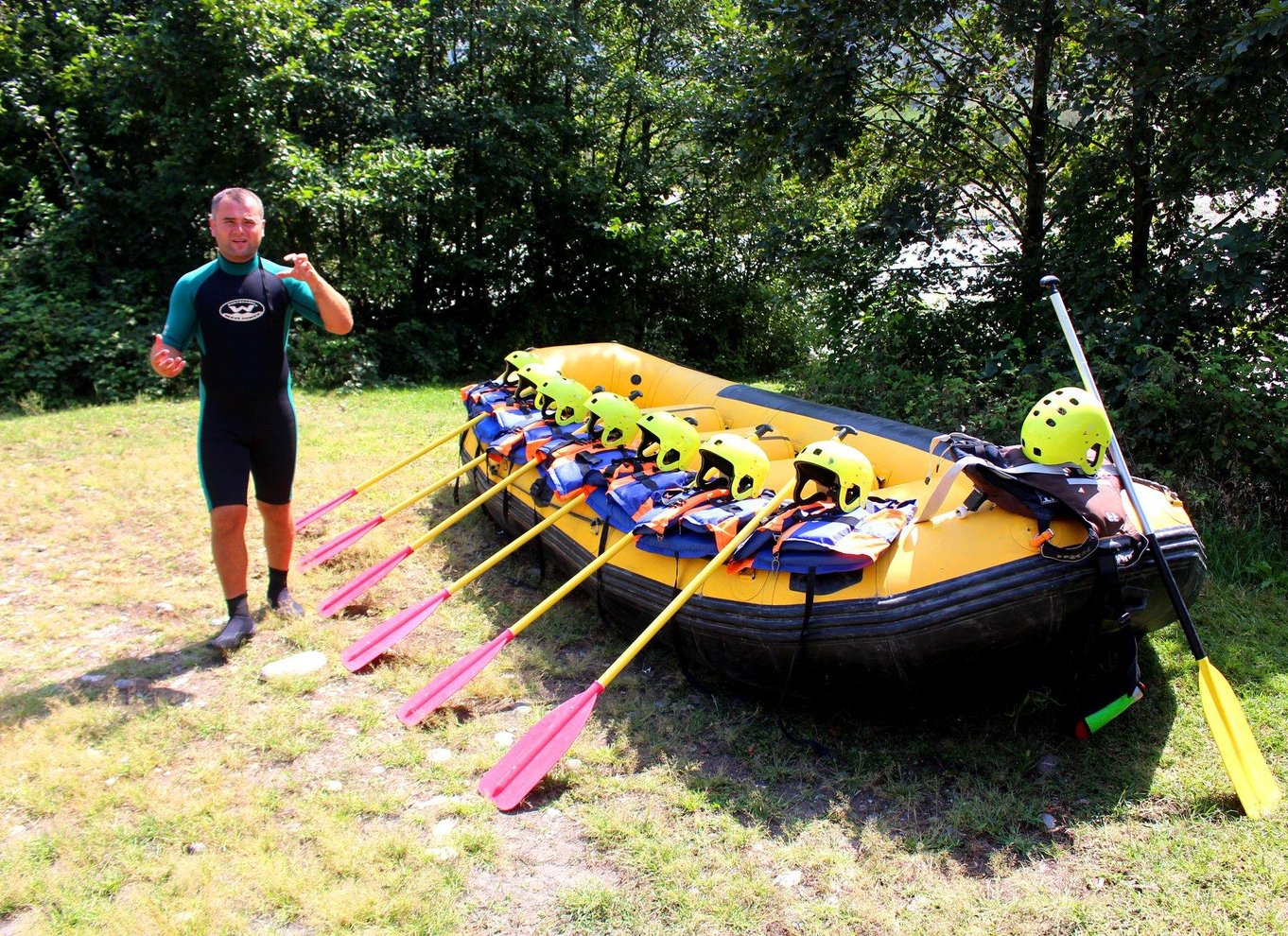 Kutaisi: Rafting på Rioni-floden med transport
