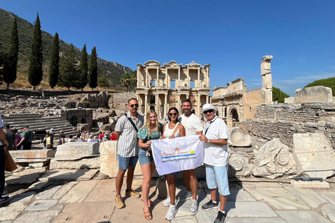 Kusadasi: Tour di Efeso, della Basilica di San Giovanni e della Vergine Maria