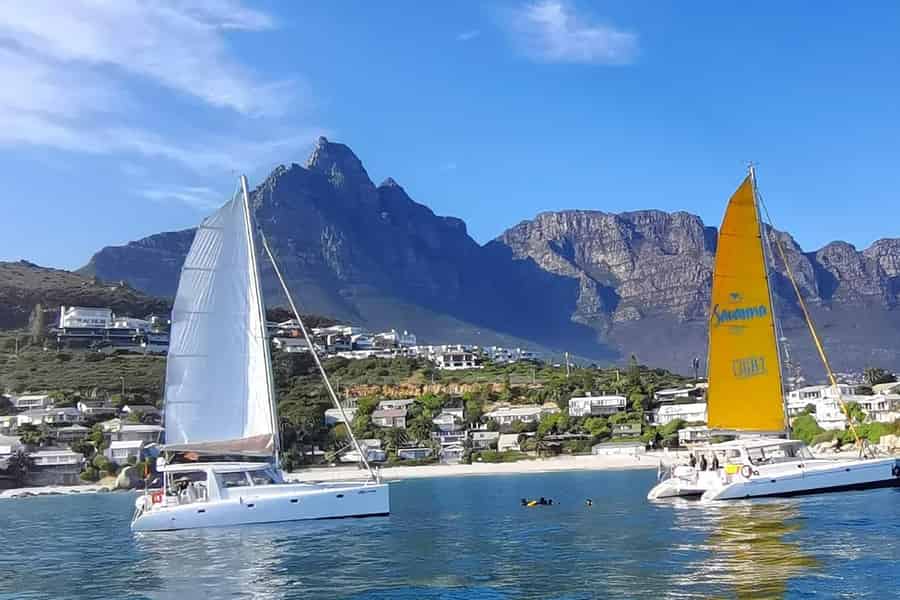 Sonnenuntergangsfahrt mit Cape Town Cruises. Foto: GetYourGuide Sonnenuntergangsfahrt mit Cape Town Cruises. Foto: GetYourGuide