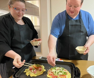 Osaka : Corso di cucina Okonomiyaki e Takoyaki a Nanba