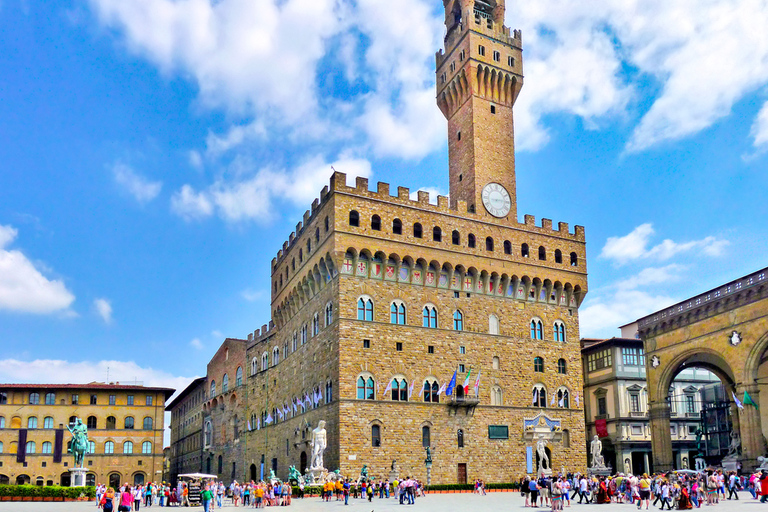 Visite d'une journée à Florence, à la galerie de l'Académie et au vin du ChiantiVisite indépendante de Florence et visite des vins du Chianti au départ de Pise