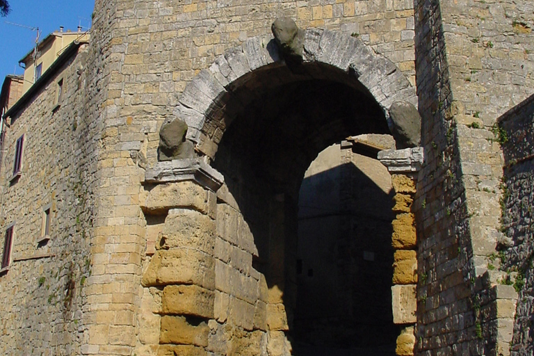 Volterra & San Gimignano from Livorno, Pisa, Lucca with wine Pickup from Pisa or Lucca city centre