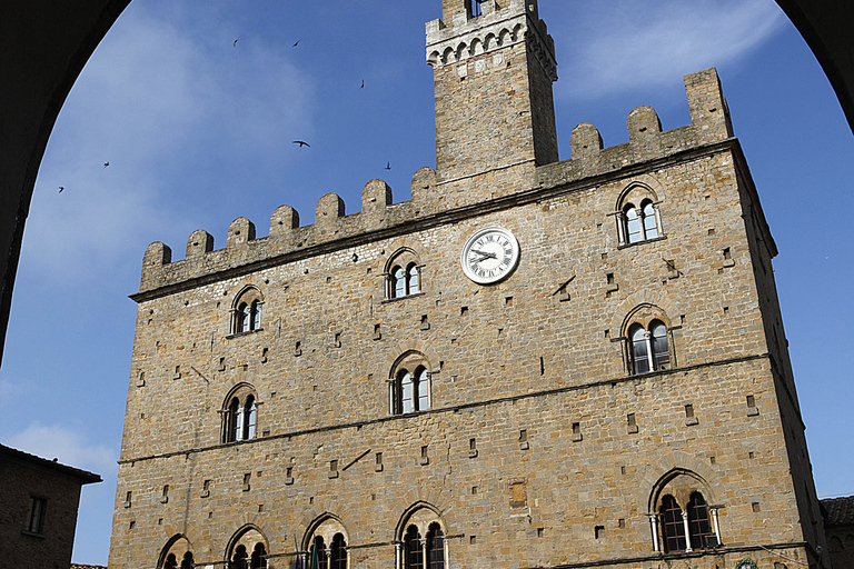 Volterra & San Gimignano from Livorno, Pisa, Lucca with wine Pickup from Pisa or Lucca city centre