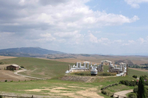 Volterra & San Gimignano from Livorno, Pisa, Lucca with wine Pickup from Pisa or Lucca city centre