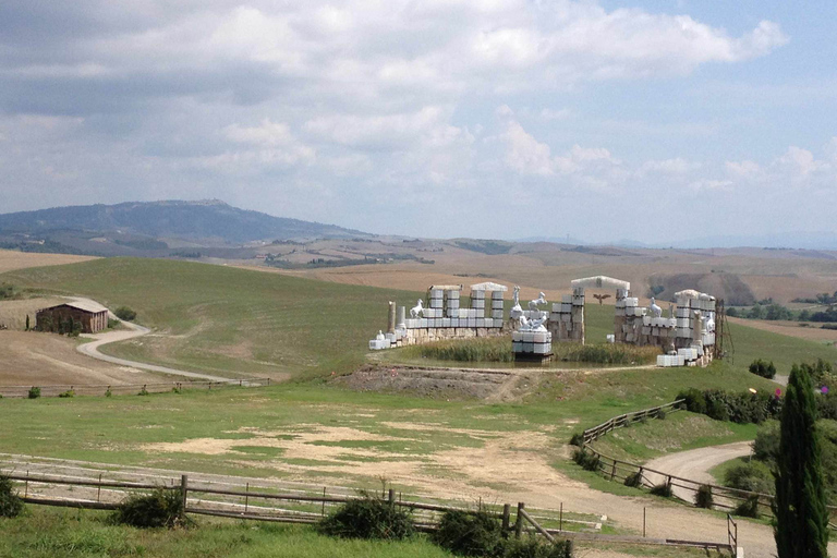 Volterra & San Gimignano from Livorno, Pisa, Lucca with wine Pickup from Pisa or Lucca city centre
