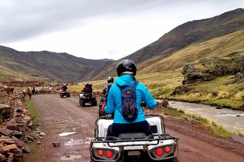 From Cusco: Rainbow Mountain in ATV (Quads) + FoodsRainbow mountain in ATV