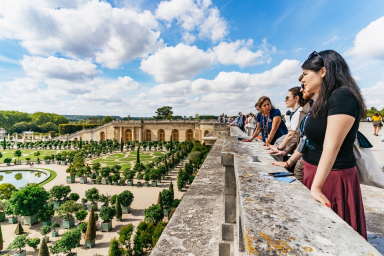 Versailles : visite du château avec coupe-file et jardinsVisite de groupe en italien avec accès aux jardins